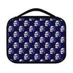 Trippy Skull Pattern Print Classic Bible Case