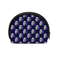Trippy Skull Pattern Print Coin Purse