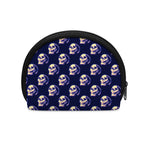 Trippy Skull Pattern Print Coin Purse