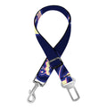 Trippy Skull Pattern Print Dog Seat Belt