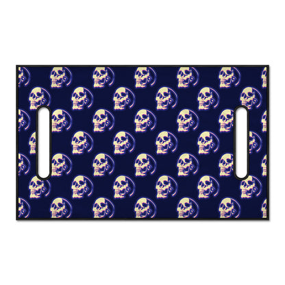 Trippy Skull Pattern Print Golf Cart Seat Cover