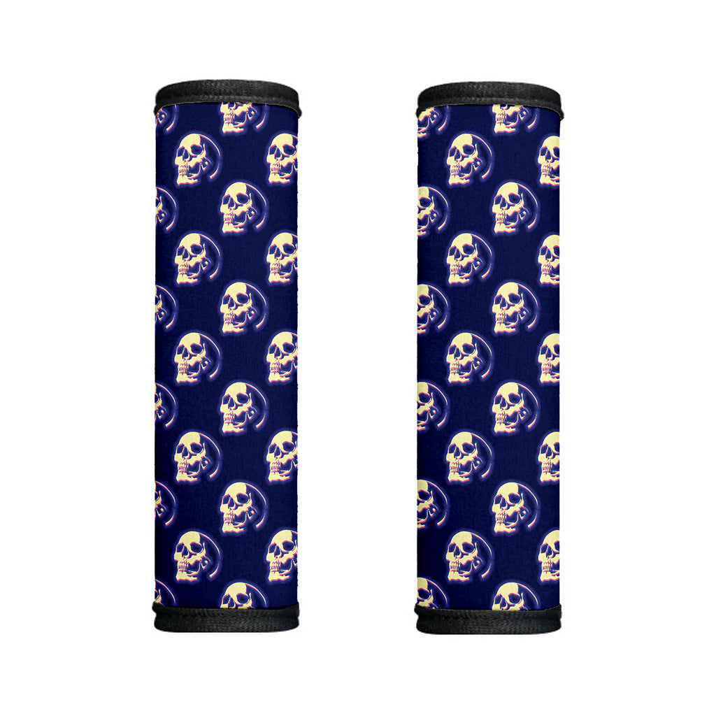 Trippy Skull Pattern Print Handle Covers
