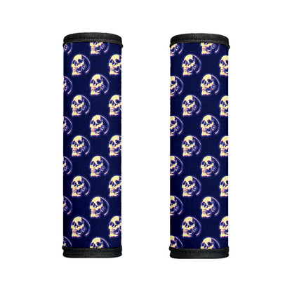Trippy Skull Pattern Print Handle Covers