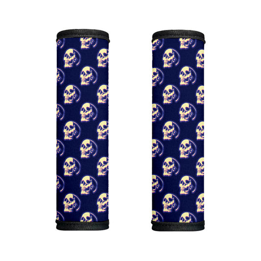 Trippy Skull Pattern Print Handle Covers
