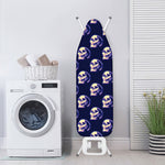 Trippy Skull Pattern Print Ironing Board Cover