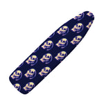 Trippy Skull Pattern Print Ironing Board Cover