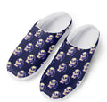 Trippy Skull Pattern Print Mesh Casual Shoes