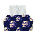 Trippy Skull Pattern Print Rectangle Tissue Box Cover
