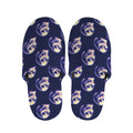 Trippy Skull Pattern Print Slippers