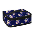 Trippy Skull Pattern Print Small Lunch Bag