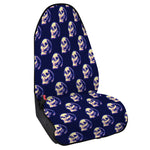 Trippy Skull Pattern Print Waterproof Car Seat Cover