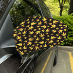 Trippy Weed Leaf Pattern Print Car Side Mirror Covers