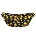 Trippy Weed Leaf Pattern Print Fanny Pack