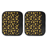Trippy Weed Leaf Pattern Print Handle Covers