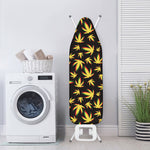Trippy Weed Leaf Pattern Print Ironing Board Cover