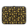 Trippy Weed Leaf Pattern Print Laptop Sleeve