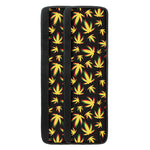 Trippy Weed Leaf Pattern Print Refrigerator Handle Covers