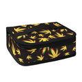 Trippy Weed Leaf Pattern Print Small Lunch Bag