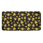 Trippy Weed Leaf Pattern Print Towel