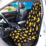 Trippy Weed Leaf Pattern Print Waterproof Car Seat Cover