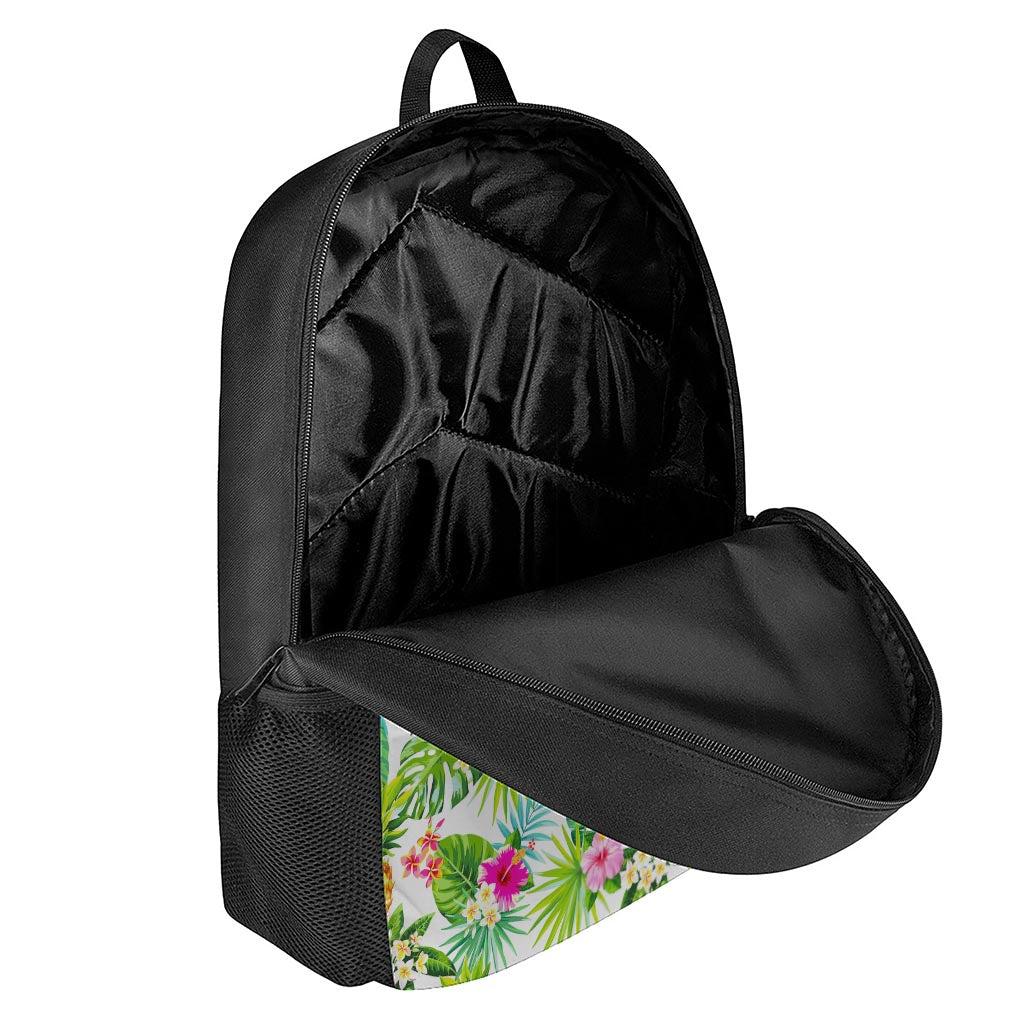 Tropical Aloha Pineapple Pattern Print 17 Inch Backpack
