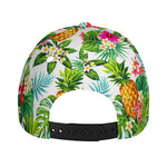 Tropical Aloha Pineapple Pattern Print Baseball Cap