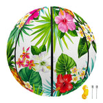 Tropical Aloha Pineapple Pattern Print Basketball