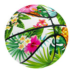 Tropical Aloha Pineapple Pattern Print Basketball