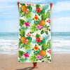 Tropical Aloha Pineapple Pattern Print Beach Towel