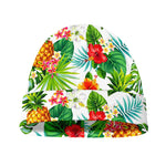 Tropical Aloha Pineapple Pattern Print Beanie