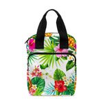 Tropical Aloha Pineapple Pattern Print Bible Tote Bag