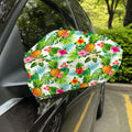 Tropical Aloha Pineapple Pattern Print Car Side Mirror Covers