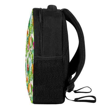 Tropical Aloha Pineapple Pattern Print Casual Backpack