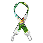 Tropical Aloha Pineapple Pattern Print Dog Seat Belt