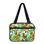 Tropical Aloha Pineapple Pattern Print Double Strap Bible Bag