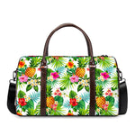 Tropical Aloha Pineapple Pattern Print Duffle Bag