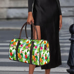 Tropical Aloha Pineapple Pattern Print Duffle Bag