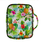 Tropical Aloha Pineapple Pattern Print Front Pocket Bible Bag