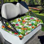Tropical Aloha Pineapple Pattern Print Golf Cart Seat Cover