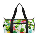 Tropical Aloha Pineapple Pattern Print Gym Bag