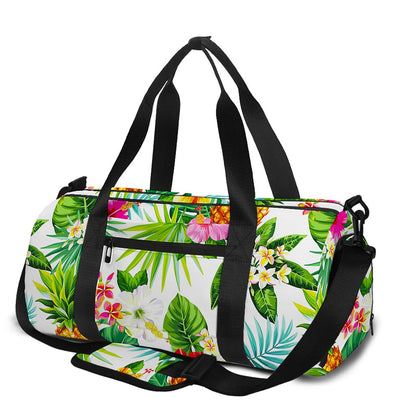 Tropical Aloha Pineapple Pattern Print Gym Bag