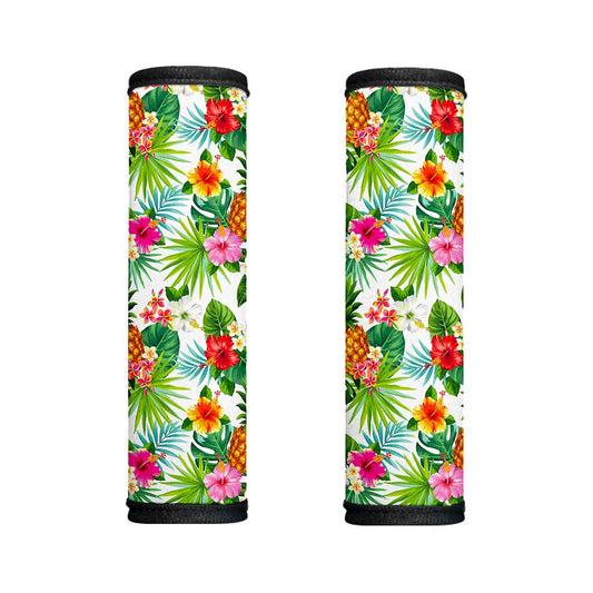 Tropical Aloha Pineapple Pattern Print Handle Covers