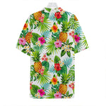 Tropical Aloha Pineapple Pattern Print Hawaiian Shirt