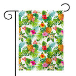 Tropical Aloha Pineapple Pattern Print House Flag