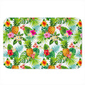 Tropical Aloha Pineapple Pattern Print Indoor Door Mat