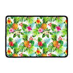 Tropical Aloha Pineapple Pattern Print Kitchen Mat