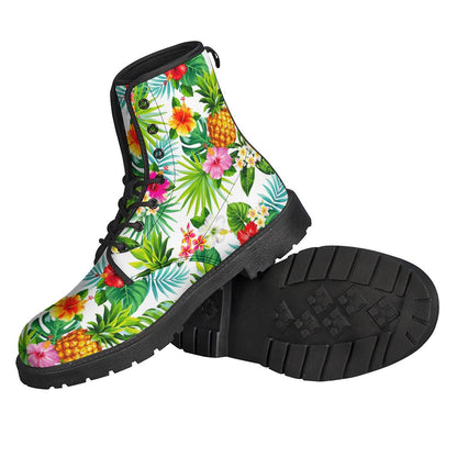 Tropical Aloha Pineapple Pattern Print Backpack