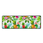 Tropical Aloha Pineapple Pattern Print Long Kitchen Mat