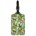 Tropical Aloha Pineapple Pattern Print Luggage Tag