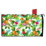 Tropical Aloha Pineapple Pattern Print Mailbox Cover